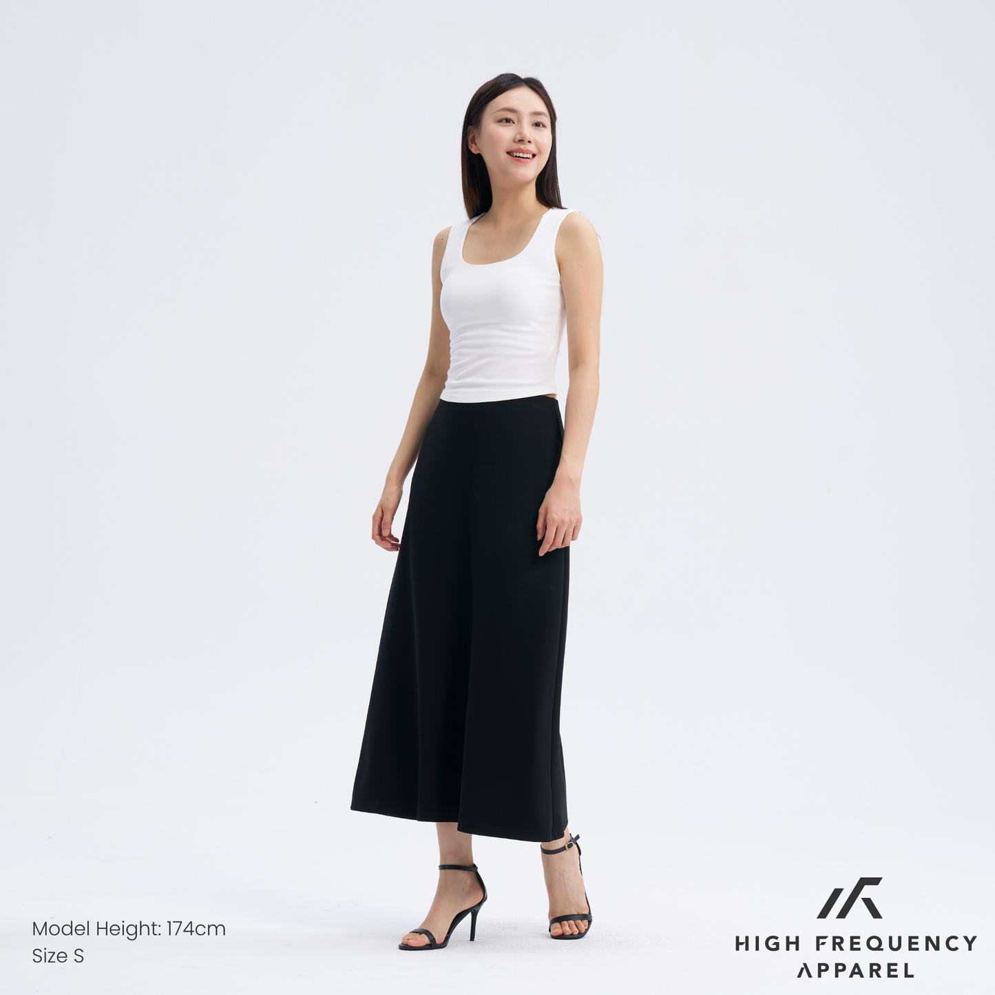 women's minimalist tencel flowy maxi skirt