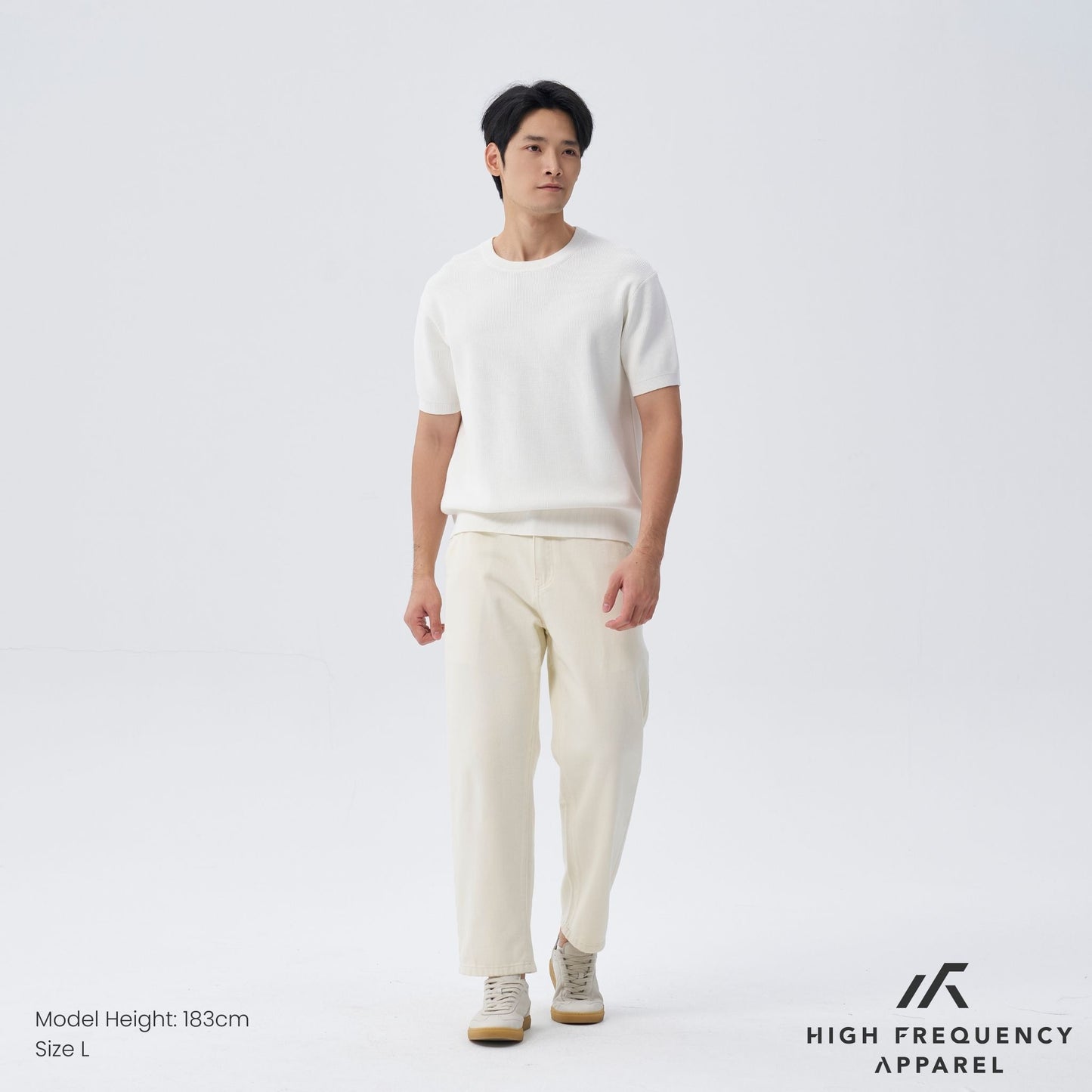 hfa men’s heavyweight knitted short sleeve t-shirt