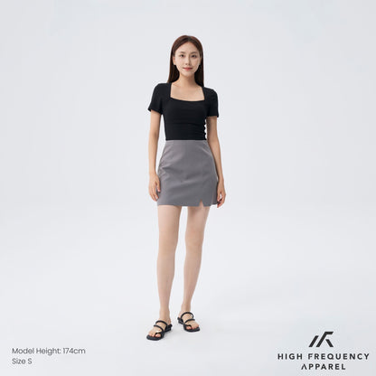 HFA Women's Seamless Front Slit Skorts