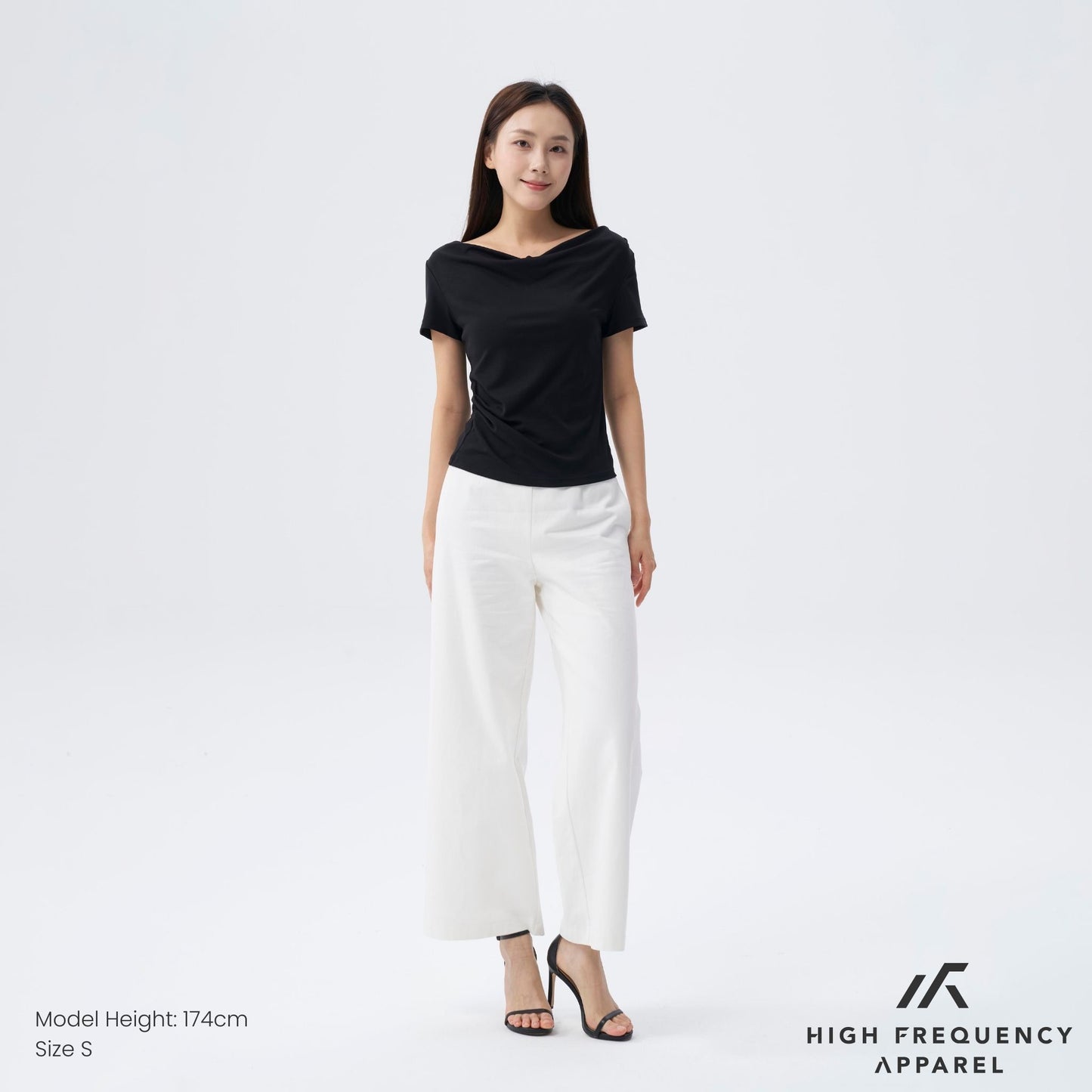 hfa women’s soft stretch four-way off shoulder top