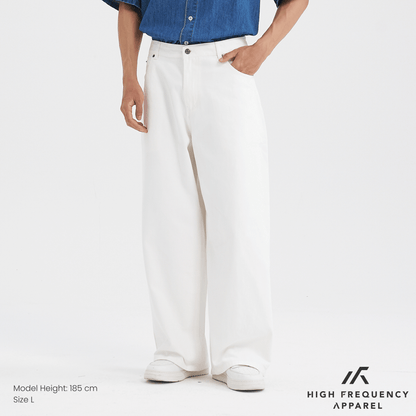 Wide Leg Denim Jeans