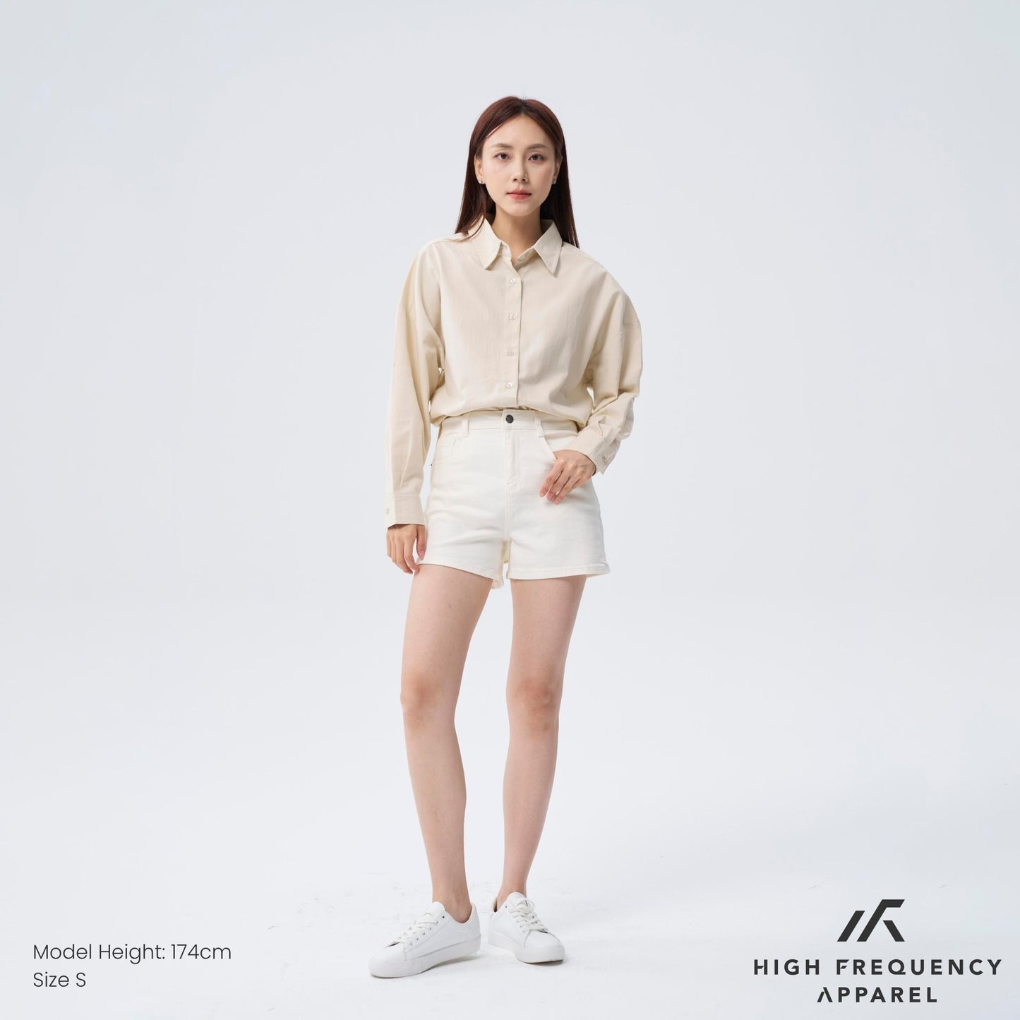 hfa unisex ultra curved hem long sleeve relaxed shirt