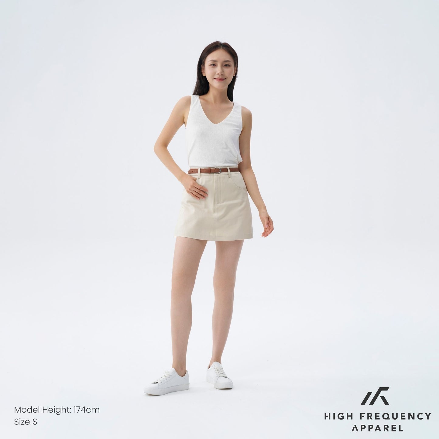 hfa women's basic cotton pocket skorts