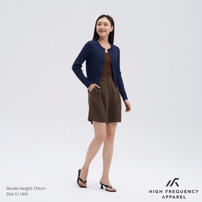 Cable Knitted Cardigan