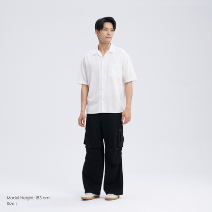 Heavy Duty Wide Leg Cargo Pants