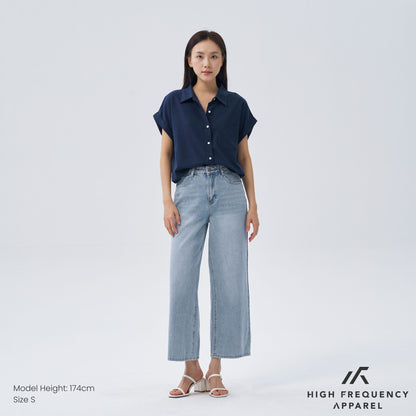 Cuffed Short Sleeve Pocket Shirt – Relaxed Fit