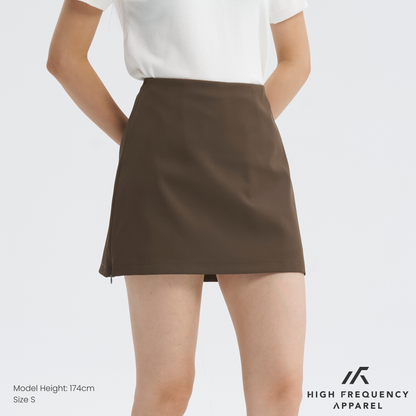 Adjustable Side-Zip Skorts With Hidden Pocket