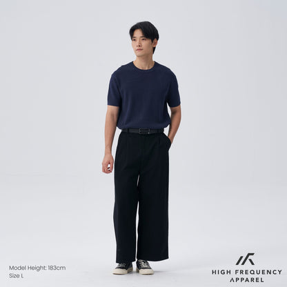 HFA Men’s Heavyweight Knitted Short Sleeve T-Shirt