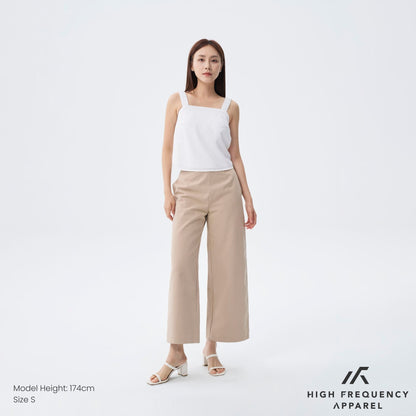 HFA Women's Wide Leg Minimalist Chino Pants