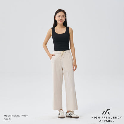 Soft Stretch Square Neck Sleeveless Padded Top