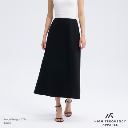 Women's Minimalist Tencel Flowy Maxi Skirt