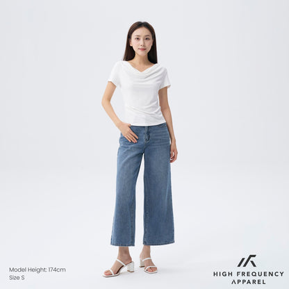 HFA Women’s Soft Stretch Four-Way Off Shoulder Top