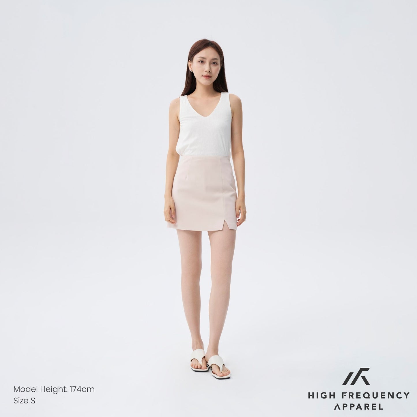 hfa women's chiffon sleeveless v-neck top
