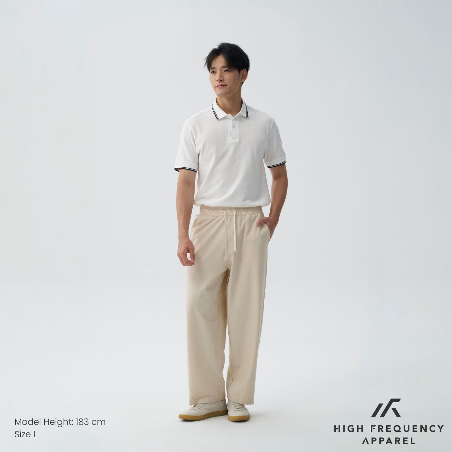 hfa men’s wide leg relaxed cotton pants