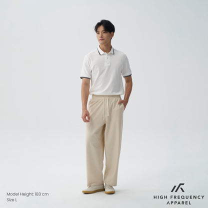 HFA Men’s Wide Leg Relaxed Cotton Pants