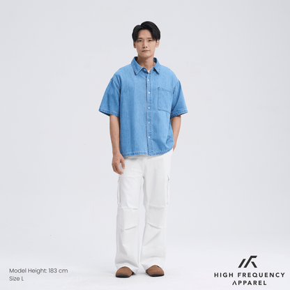 Heavy Duty Wide Leg Cargo Pants