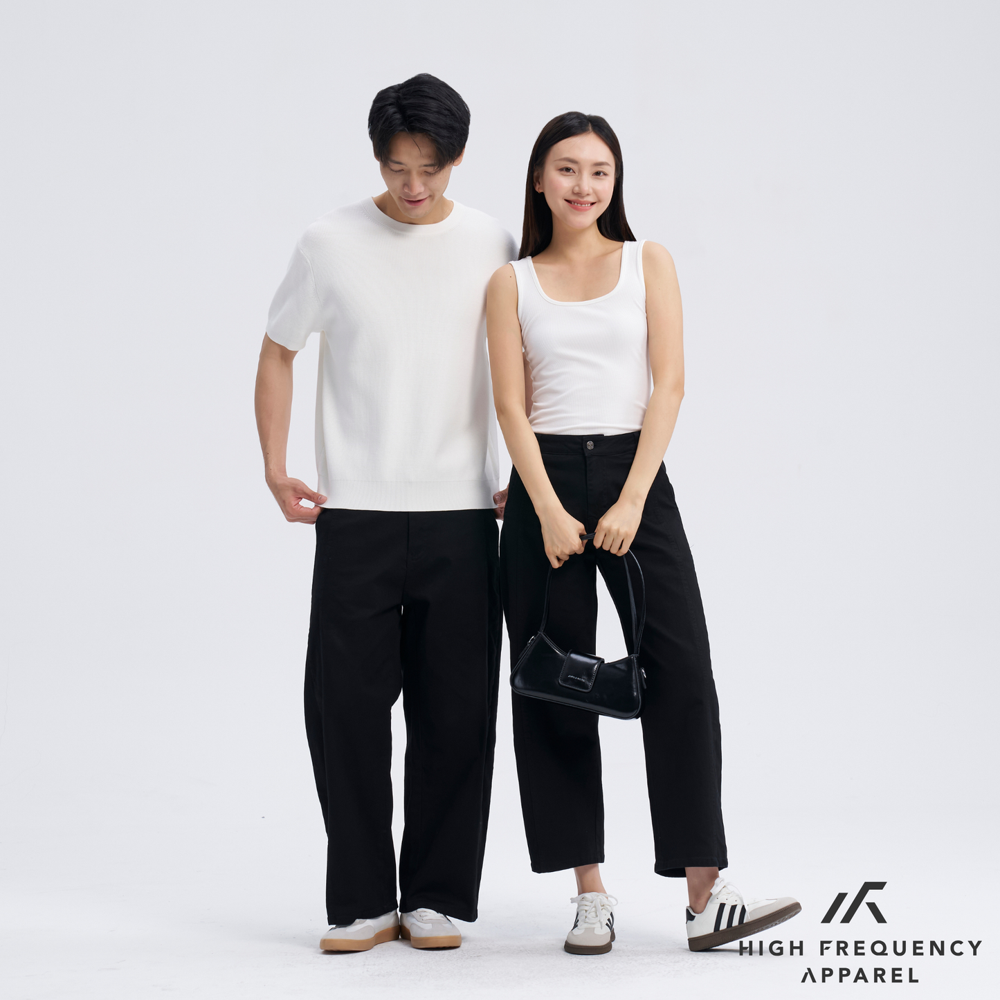 unisex curve chino pants