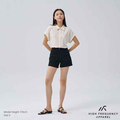 Cuffed Short Sleeve Pocket Shirt – Relaxed Fit