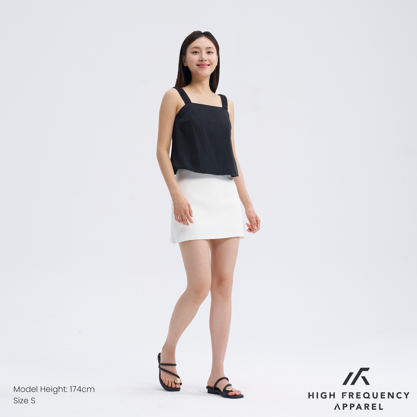 adjustable side-zip skorts with hidden pocket