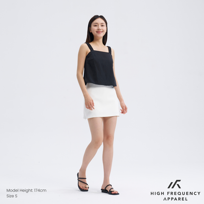 Adjustable Side-Zip Skorts With Hidden Pocket