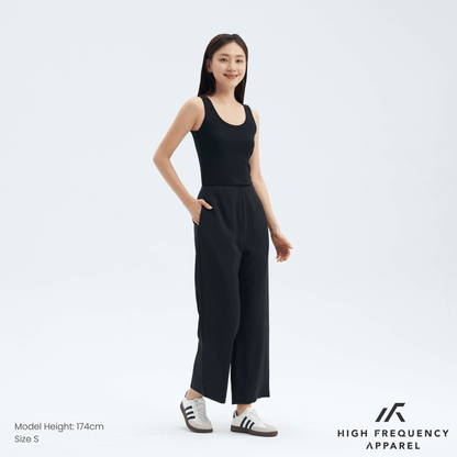 Minimal Straight-Leg Work Trousers