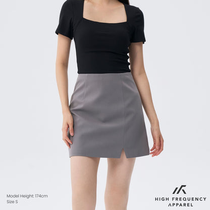 HFA Women's Seamless Front Slit Skorts