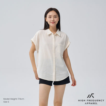 Cuffed Short Sleeve Pocket Shirt – Relaxed Fit