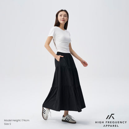 HFA Women’s 3-Tier Flow Maxi Skirt