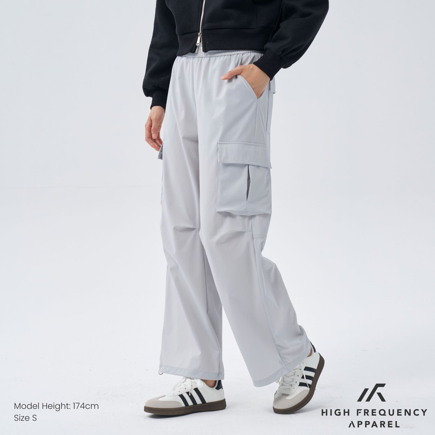 wide straight cargo pants
