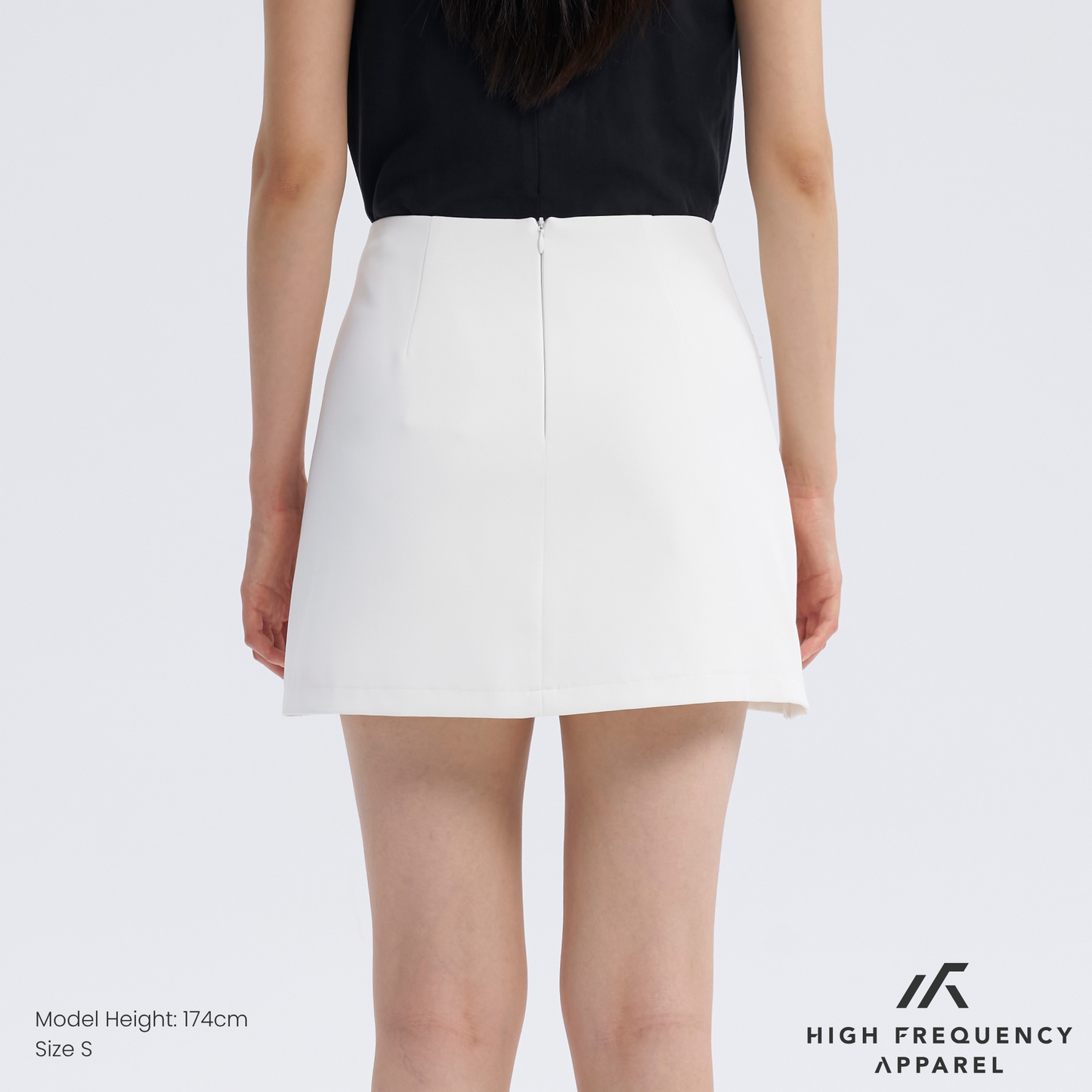 adjustable side-zip skorts with hidden pocket