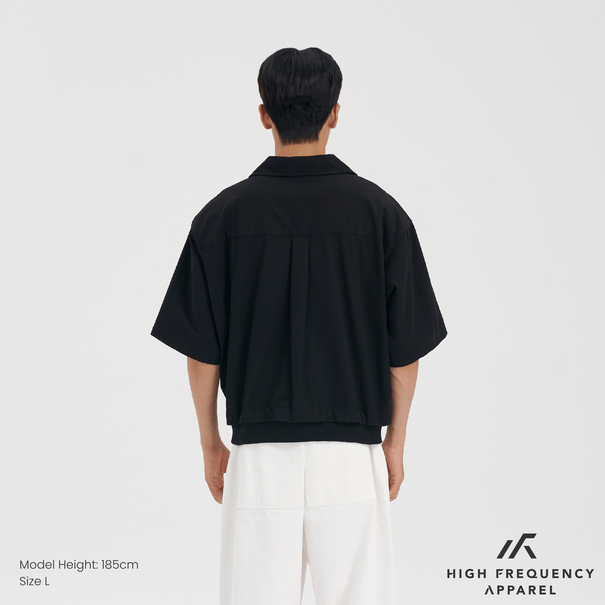oversized boxy faux 2-piece tee