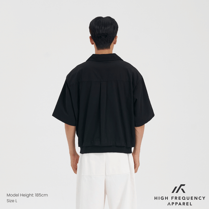 Oversized Boxy Faux 2-Piece Tee