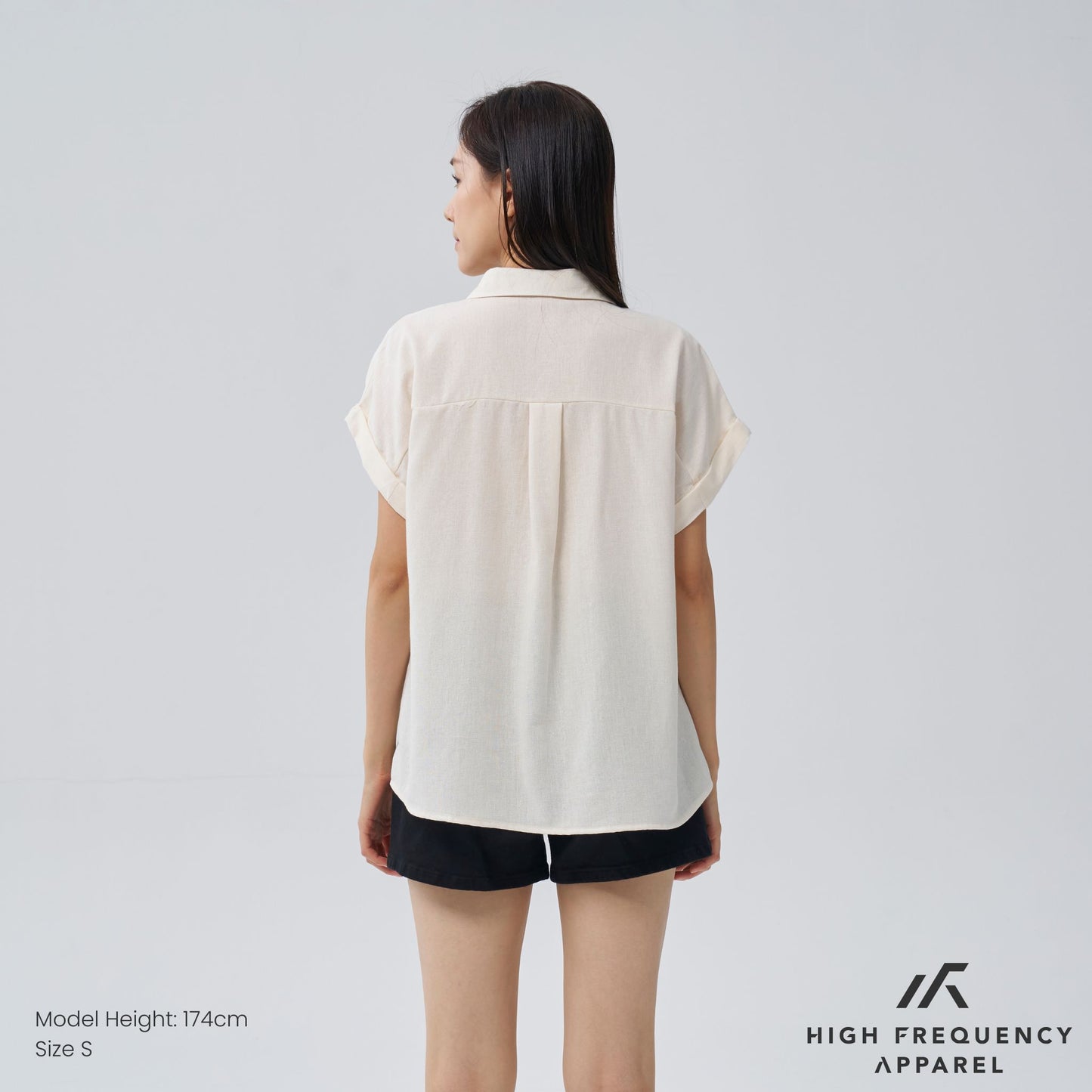 cuffed short sleeve pocket shirt – relaxed fit