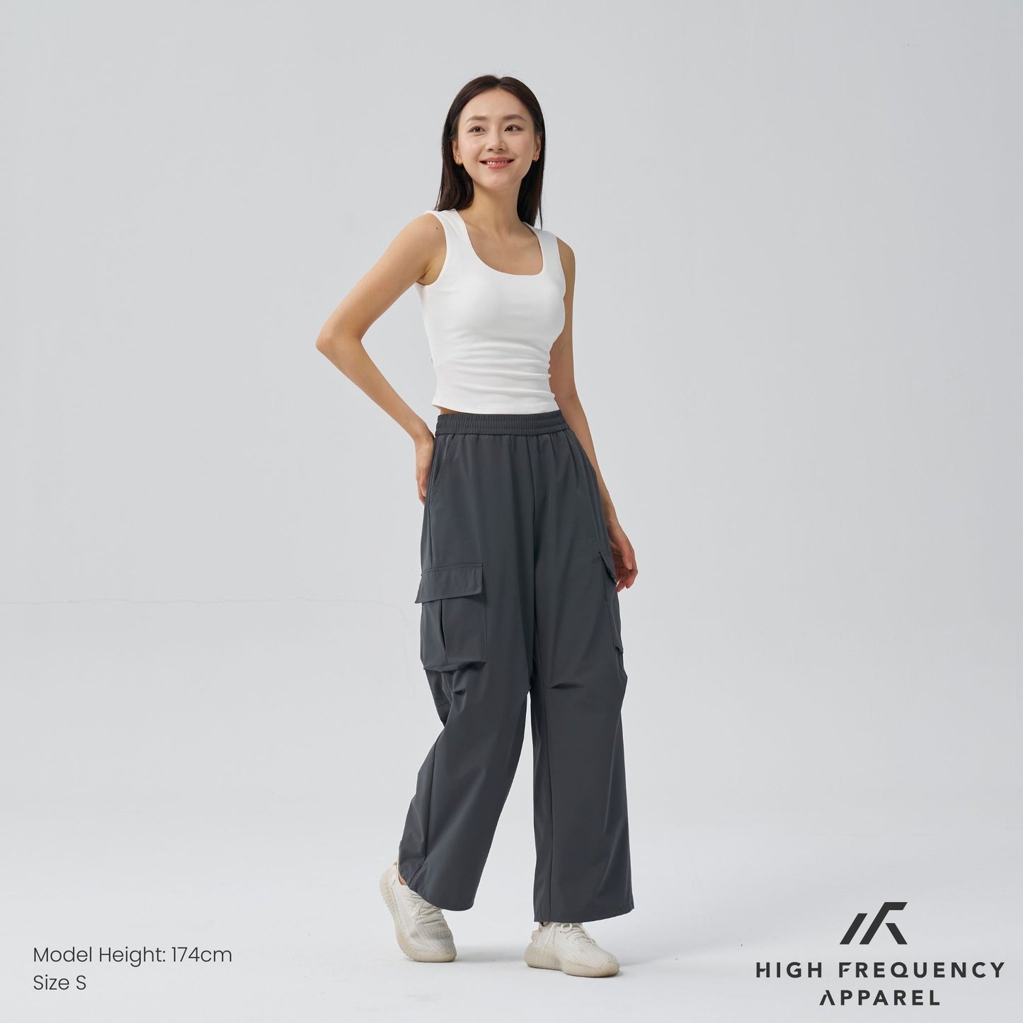 soft stretch square neck sleeveless padded top