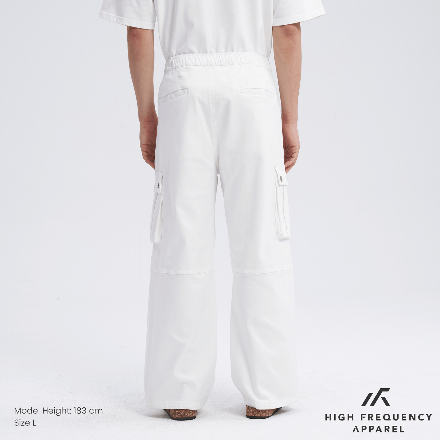 heavy duty wide leg cargo pants
