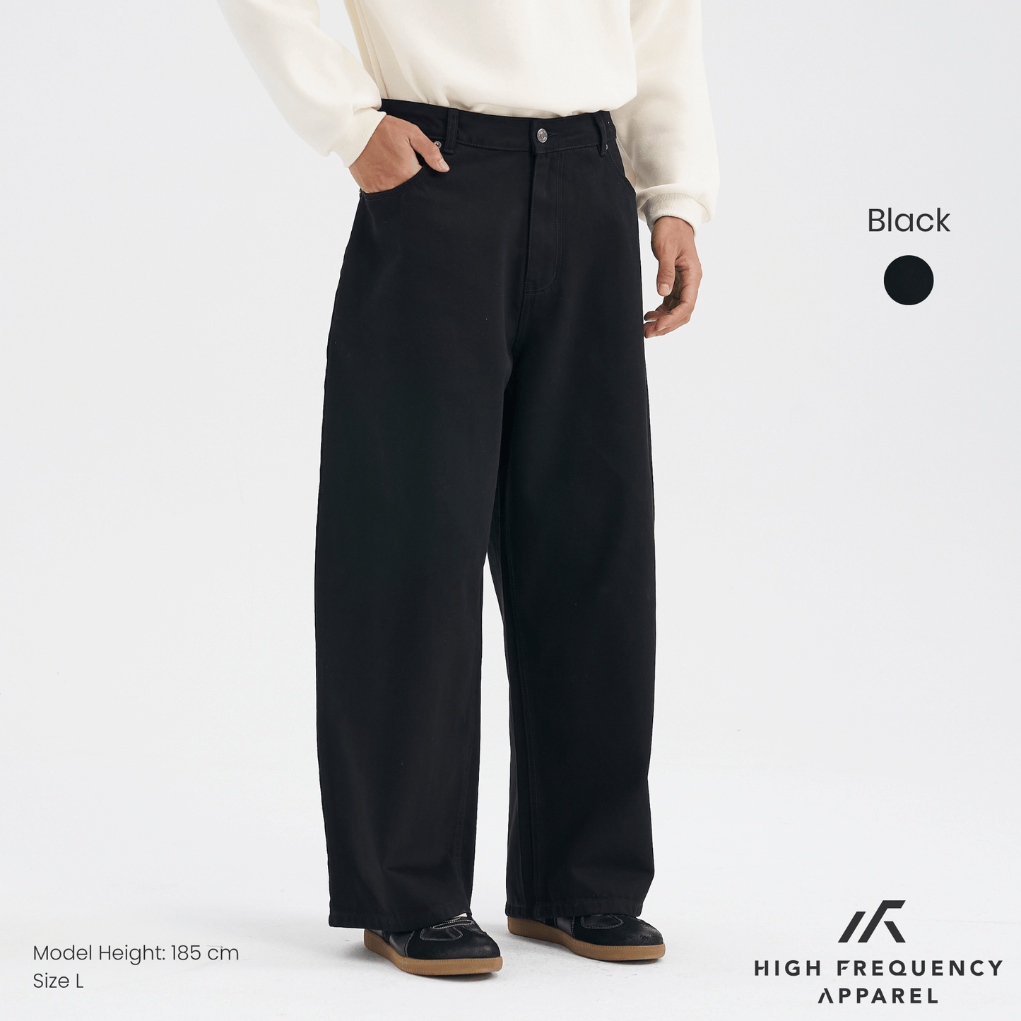 wide leg denim jeans