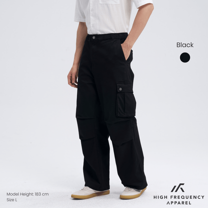 Heavy Duty Wide Leg Cargo Pants
