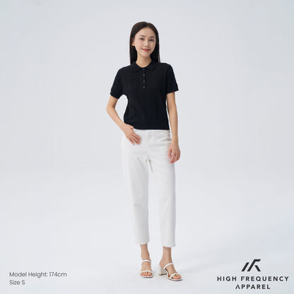 HFA Women’s Cable Knitted Polo