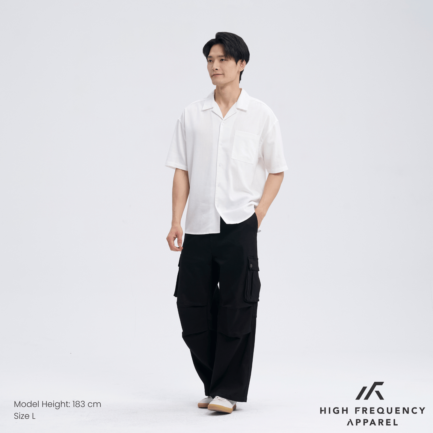 heavy duty wide leg cargo pants