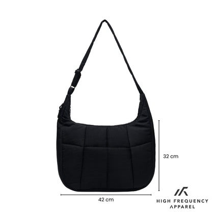 HFA Unisex Puffy Cloud Shoulder Bag – Quilted and Lightweight