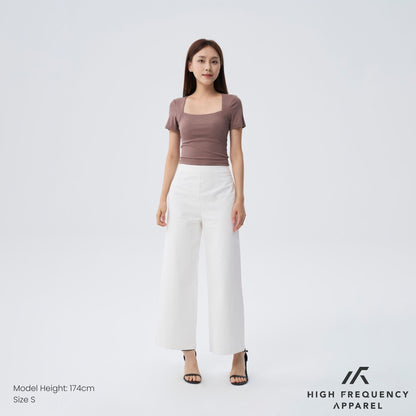 HFA Women's Wide Leg Minimalist Chino Pants
