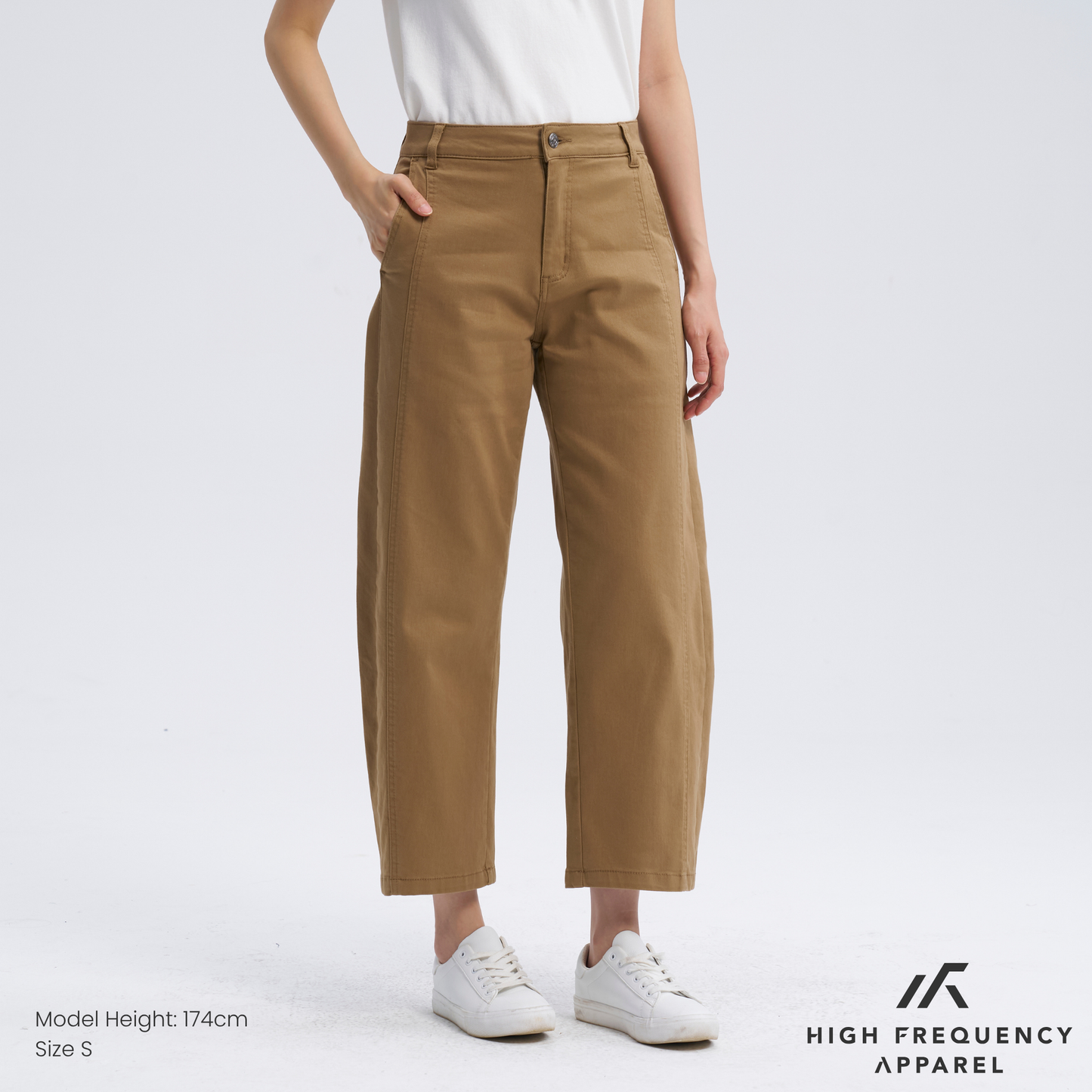 unisex curve chino pants