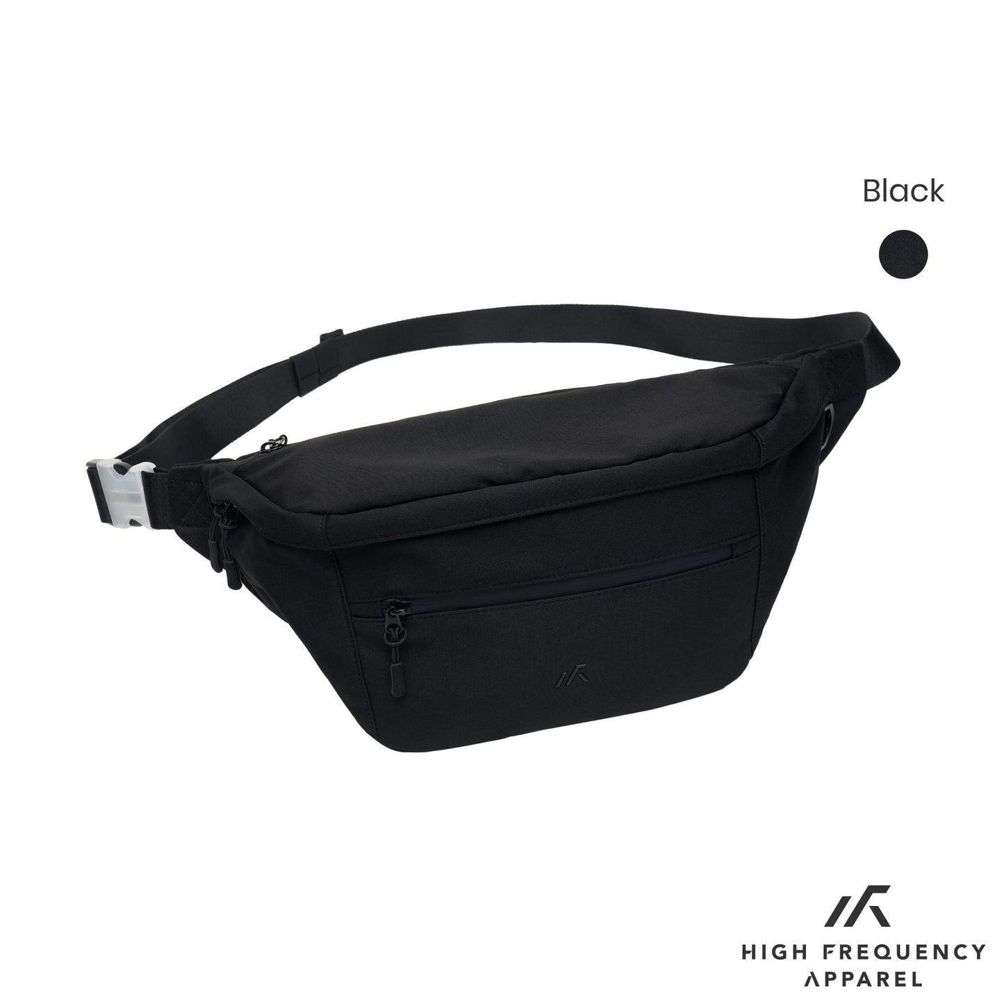 hfa unisex urban crossbody bag – multi-compartment with waterproof zippers