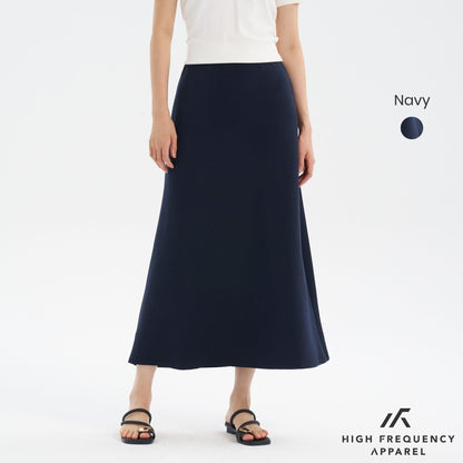 Women's Minimalist Tencel Flowy Maxi Skirt