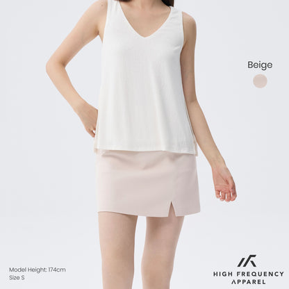 HFA Women's Seamless Front Slit Skorts