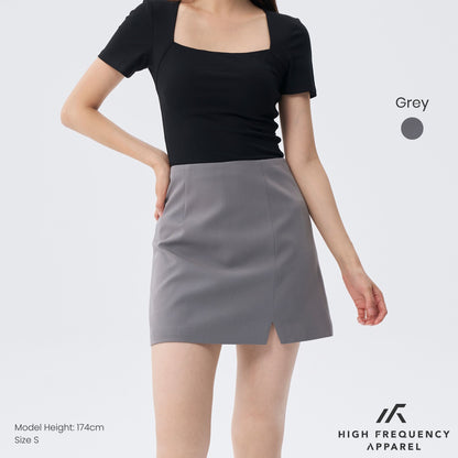 HFA Women's Seamless Front Slit Skorts