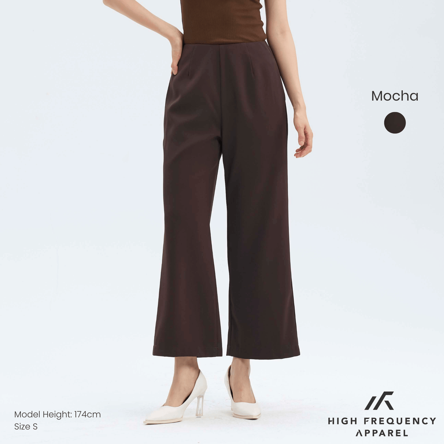 minimal straight-leg work trousers
