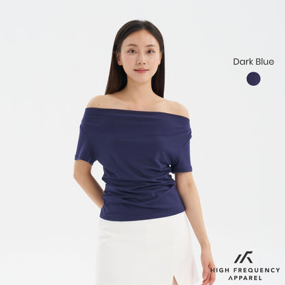 Soft Stretch Four-Way Off Shoulder Top
