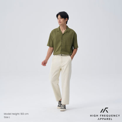 HFA Men’s Cotton Tapered Cropped Chino Pants