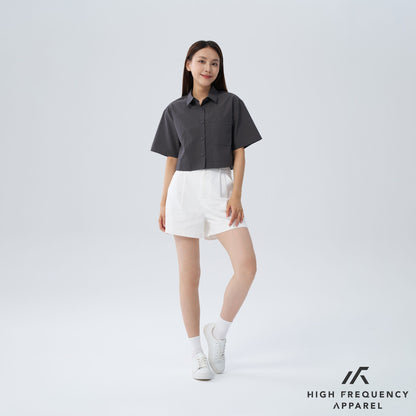 HFA Women’s Relaxed Fit Boxy Crop Shirt